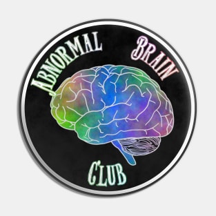 Abnormal Brain Club Pin