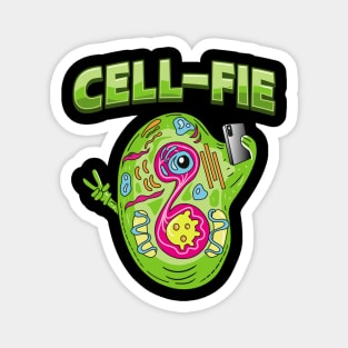 Cell Fie Funny Biology Science Teacher Gifts Science Graphic Magnet