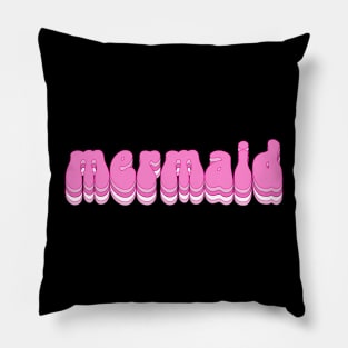 mermaid kid t-shirt Pillow