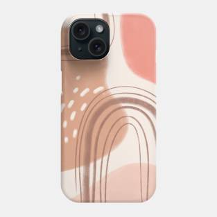 Light Pink Abstract Phone Case