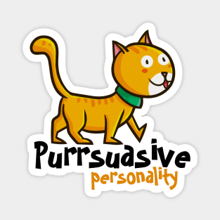 Purrsuasive Personality Magnet