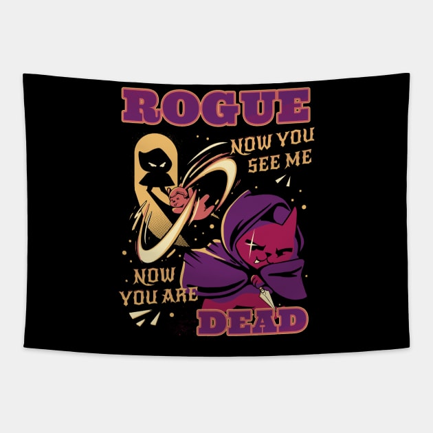 Rogue Class Sneak Attack Tapestry by Sunburst