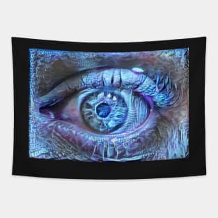 My Left Dreaming Eye Tapestry