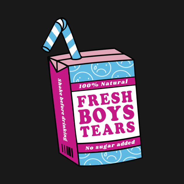 Fresh Boys Tears Sassy Girl Baddie by Visual Vibes