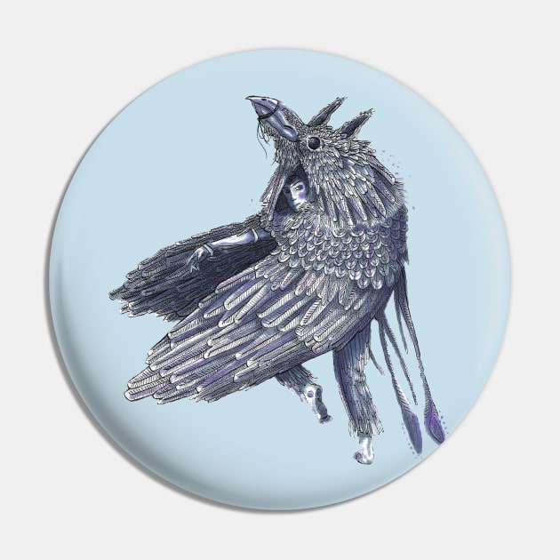 Birdman Pin by Ballyraven