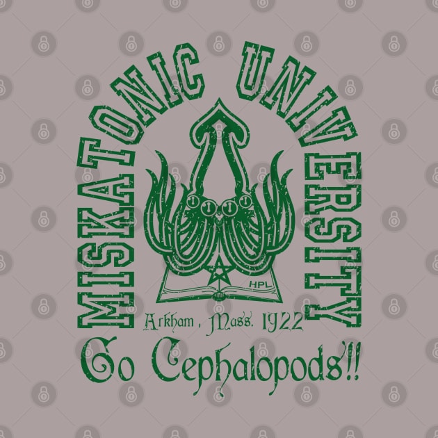 Go Miskatonic Cephalopods! by wuxter