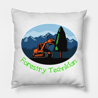 Forestry Technician Pillow