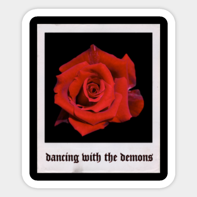 Roses And The Devil Aesthetic Vaporwave Sticker Teepublic The best gifs are on giphy. roses and the devil by ramik77