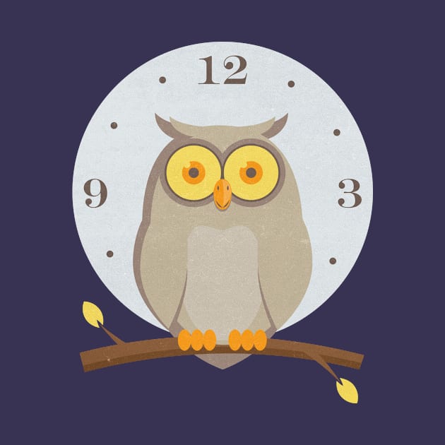 Tick Tack Owl by sinika