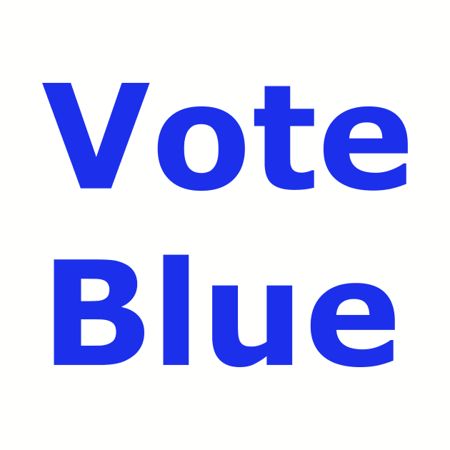 Vote Blue by Quarantique