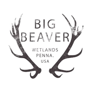 Big Beaver, PA - Wetlands (Distressed) T-Shirt