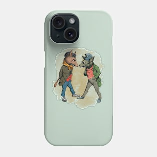 Two wolves Phone Case