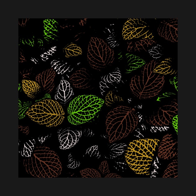 Autumn, Leaves Pattern 19 by B&K