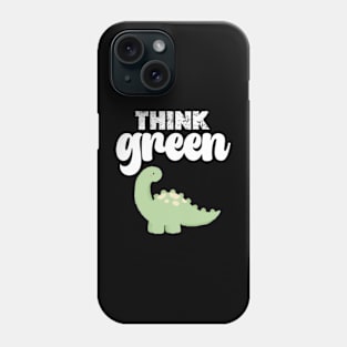 think green  happy Earth day Everyday 2024 Phone Case