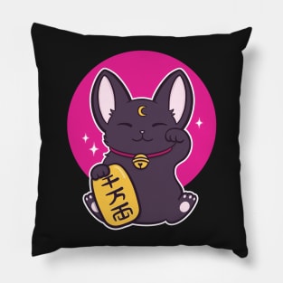 Kuro Maneki Neko | Nikury Pillow