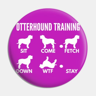 Otterhound Training Boxer Dog Tricks Pin