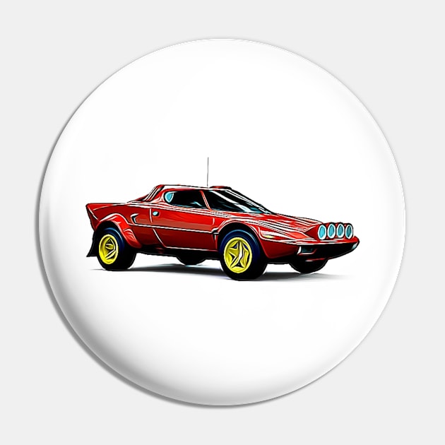 Stratos Cartoon Pin by Auto-Prints