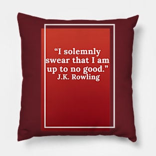 Quote J K Rowling Pillow