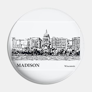 Madison - Wisconsin Pin