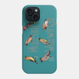 Collective Nouns - Waxwings Phone Case