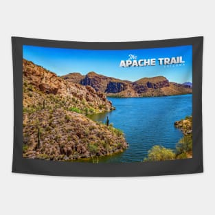 Apache Trail Scenic Drive View Tapestry