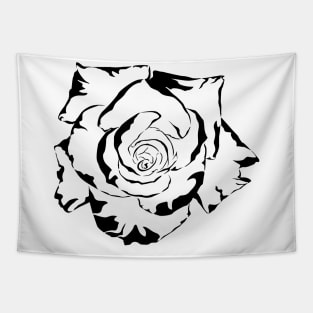 Stylized Rose Tapestry