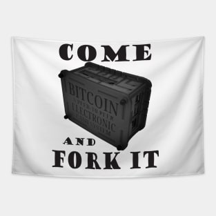 Come and Fork It Tapestry