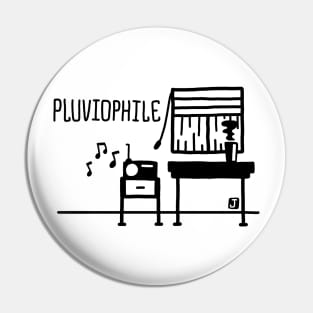 Pluviophile - Rain Lover Pin