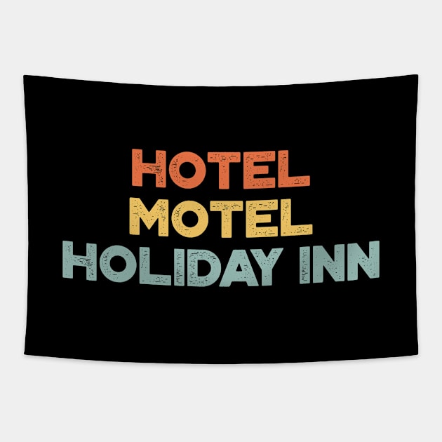 Hotel Motel Holiday Inn The Sugarhill Gang Sunset Hip Hop Tapestry by truffela