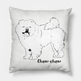 Chow chow Pillow