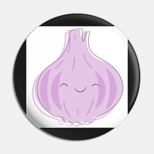 Cute Kawaii Red Onion Pin