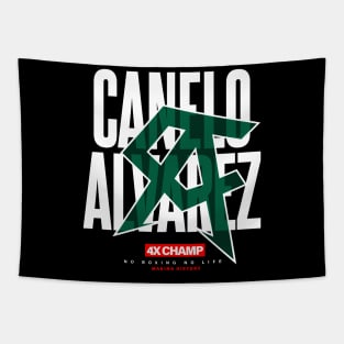 Canelo Alvarez No Boxing No Life Tapestry