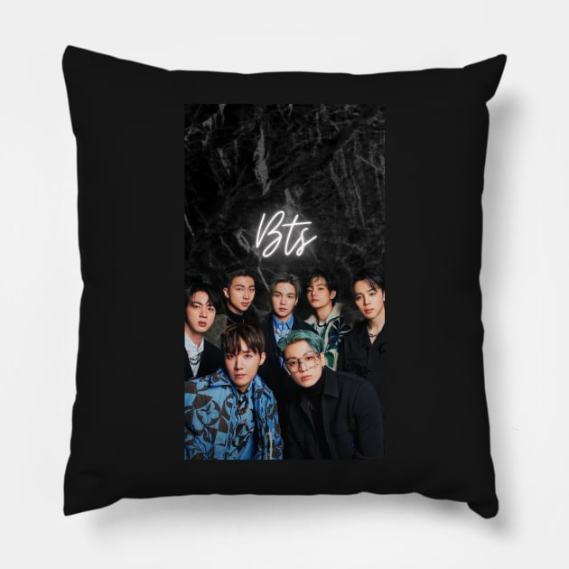 Bts Pillow by melissamaia24