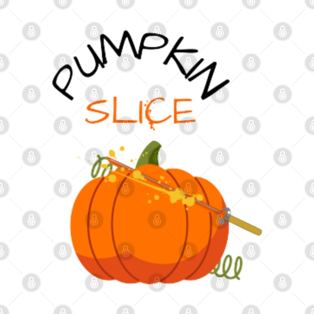 pumpkin slice for halloween by designsforU