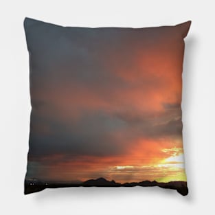 Monsoon sky Pillow