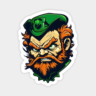 Fuming Leprechaun Magnet