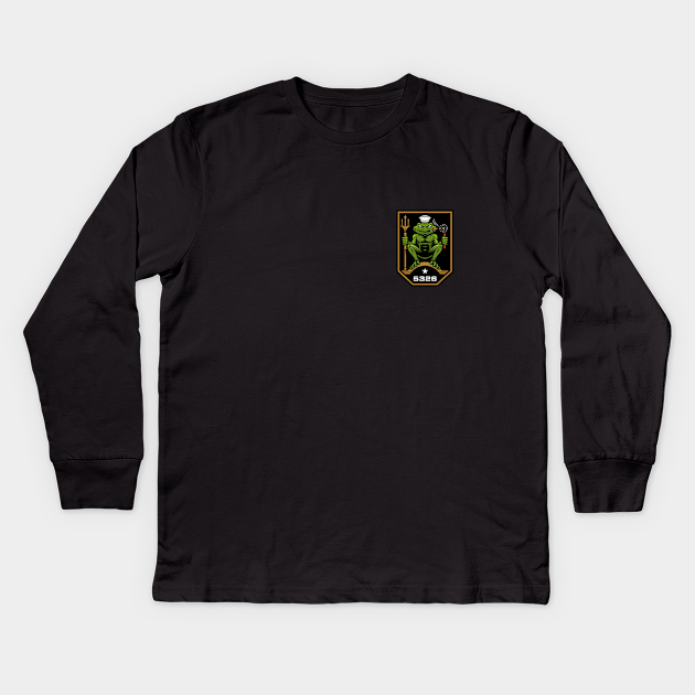Us Navy Seal Freddie Frog 5326 Us Navy Seal Kinder Long Sleeve T Shirt Teepublic De