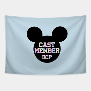 cast member DCP tie dye ears Tapestry