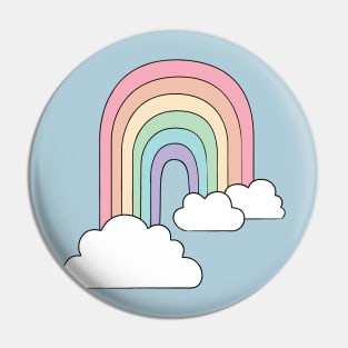 Pastel Rainbow Pin