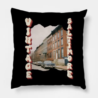 VINTAGE BALTIMORE DESIGN Pillow