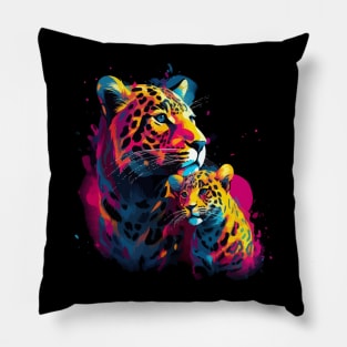 Leopard Fathers Day Pillow