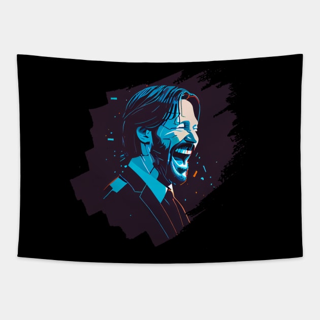 John Wick Tapestry by Pixy Official