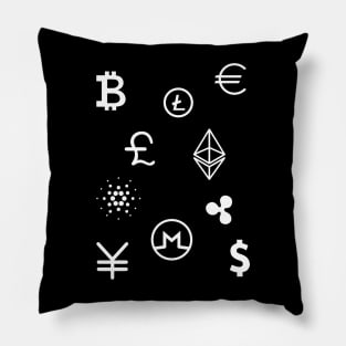 Cryptocurrencies Stonks Pillow