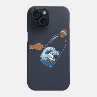 Wave Bottle Phone Case