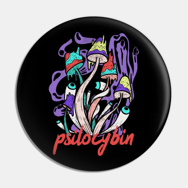 Psilocybin mushroom, Microdose mushrooms, Magic Mushrooms, hallucinogenic mushrooms, Pin by One Eyed Cat Design