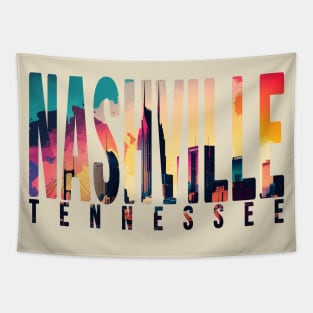 Nashville Skyline No. 3 Tapestry