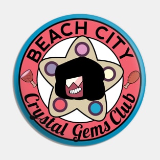 Beach City Crystal Gems Club (garnet) Pin