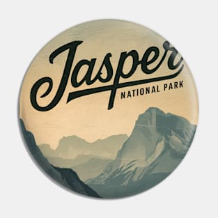 Jasper National Park, Vintage Pin