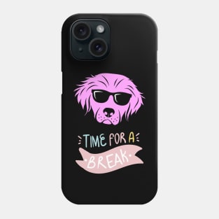 Time break dog Phone Case