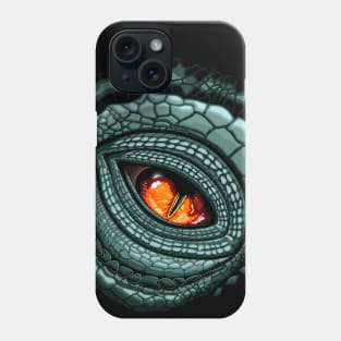 Reptile Eye Creepy Close Up Phone Case